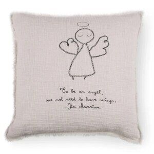 Sugarboo & Co To Be An Angel - Jim Morrison Embroidered Pillow‎ Cover 24"x24"